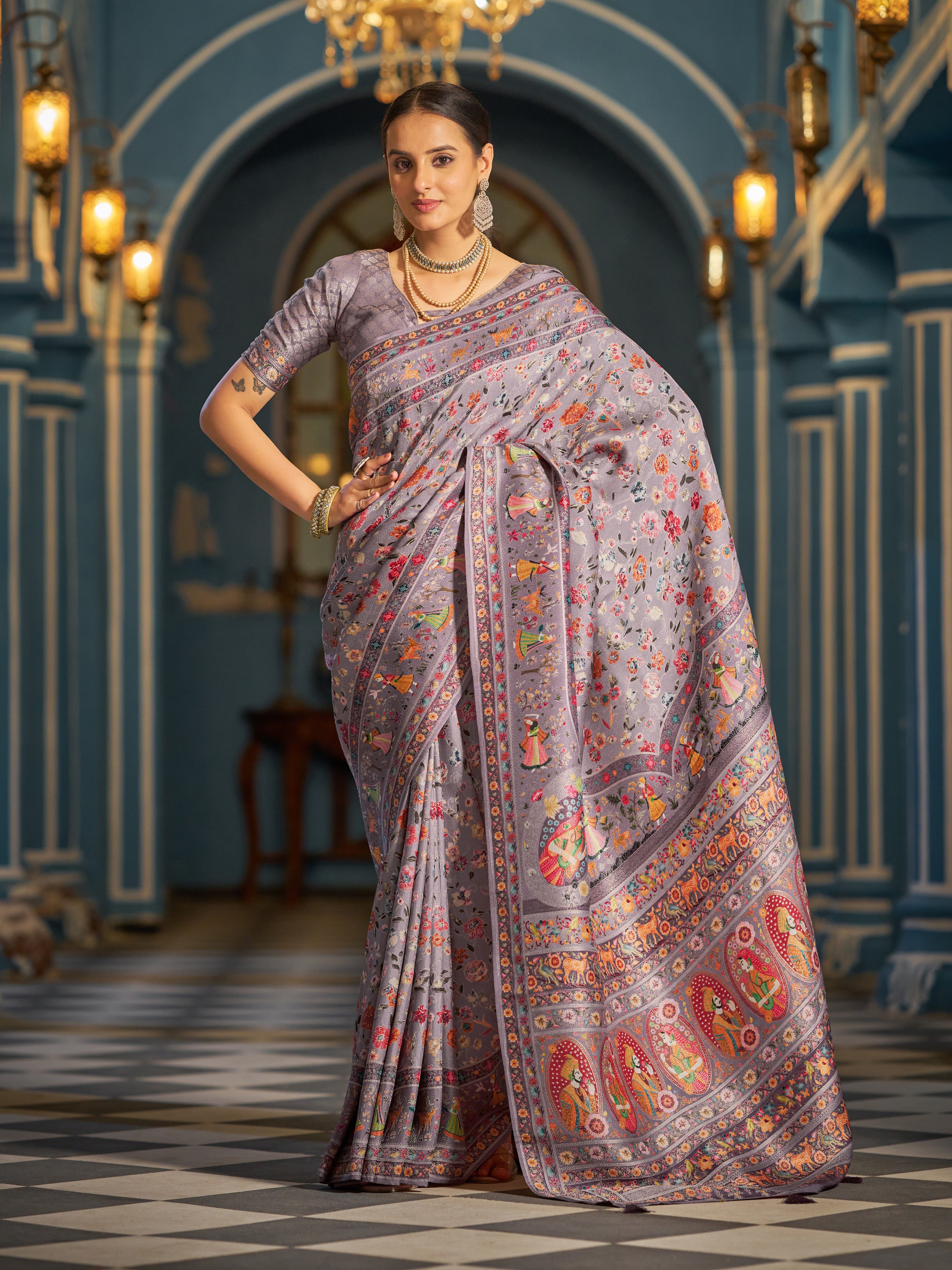 Classic Black Soft Silk Saree