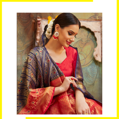 Choosing the Perfect Kanjivaram sarees for a wedding
