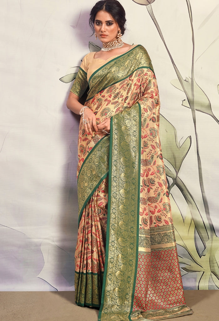 Nature Embrace Dharamavaram Silk Saree