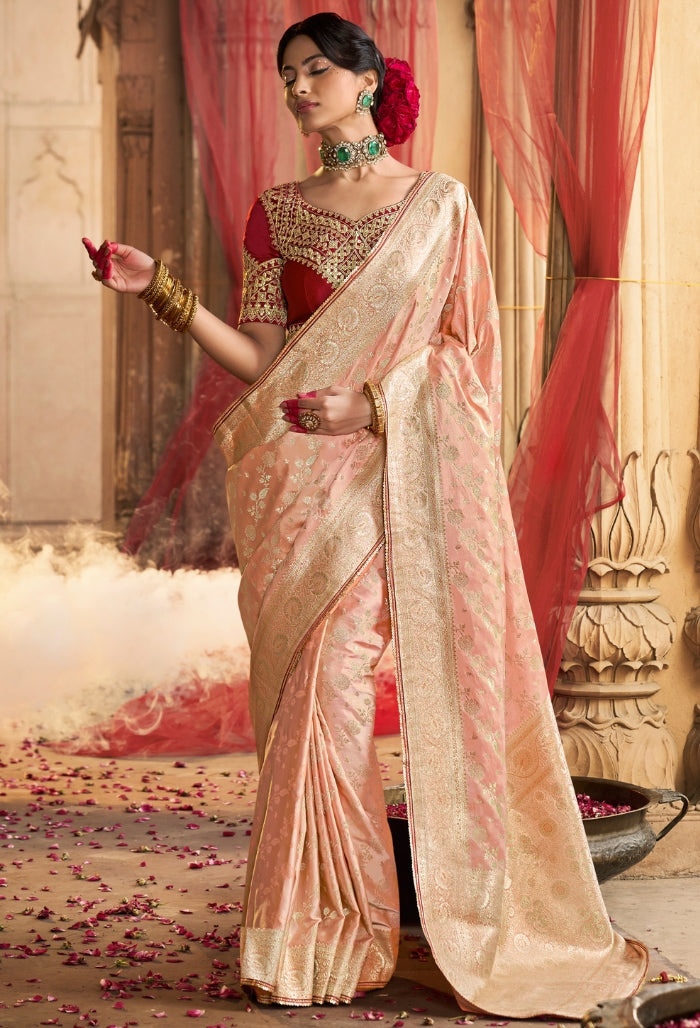 Chic Charm Pure Sattin Saree