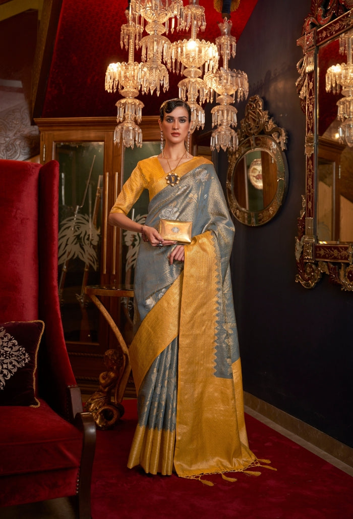 Sunshine Elegance HANDLOOM WEAVING SAREES