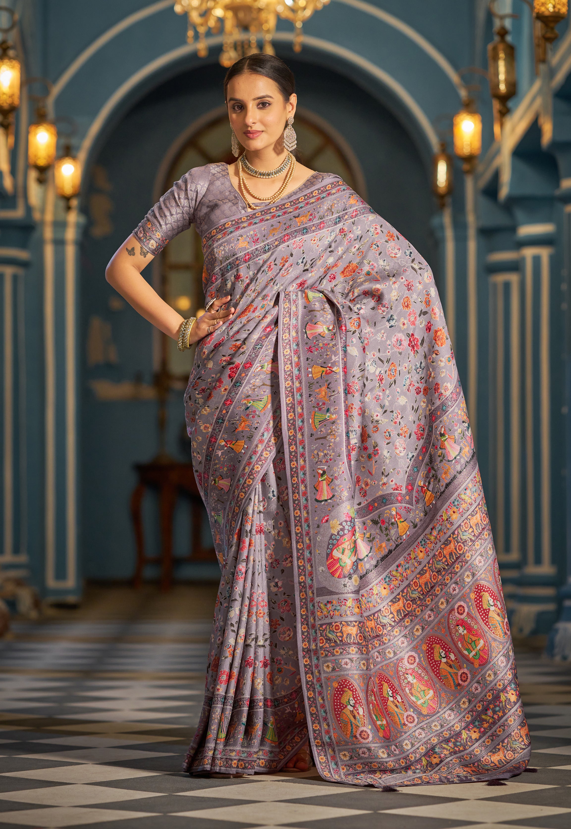 Classic Black Soft Silk Saree