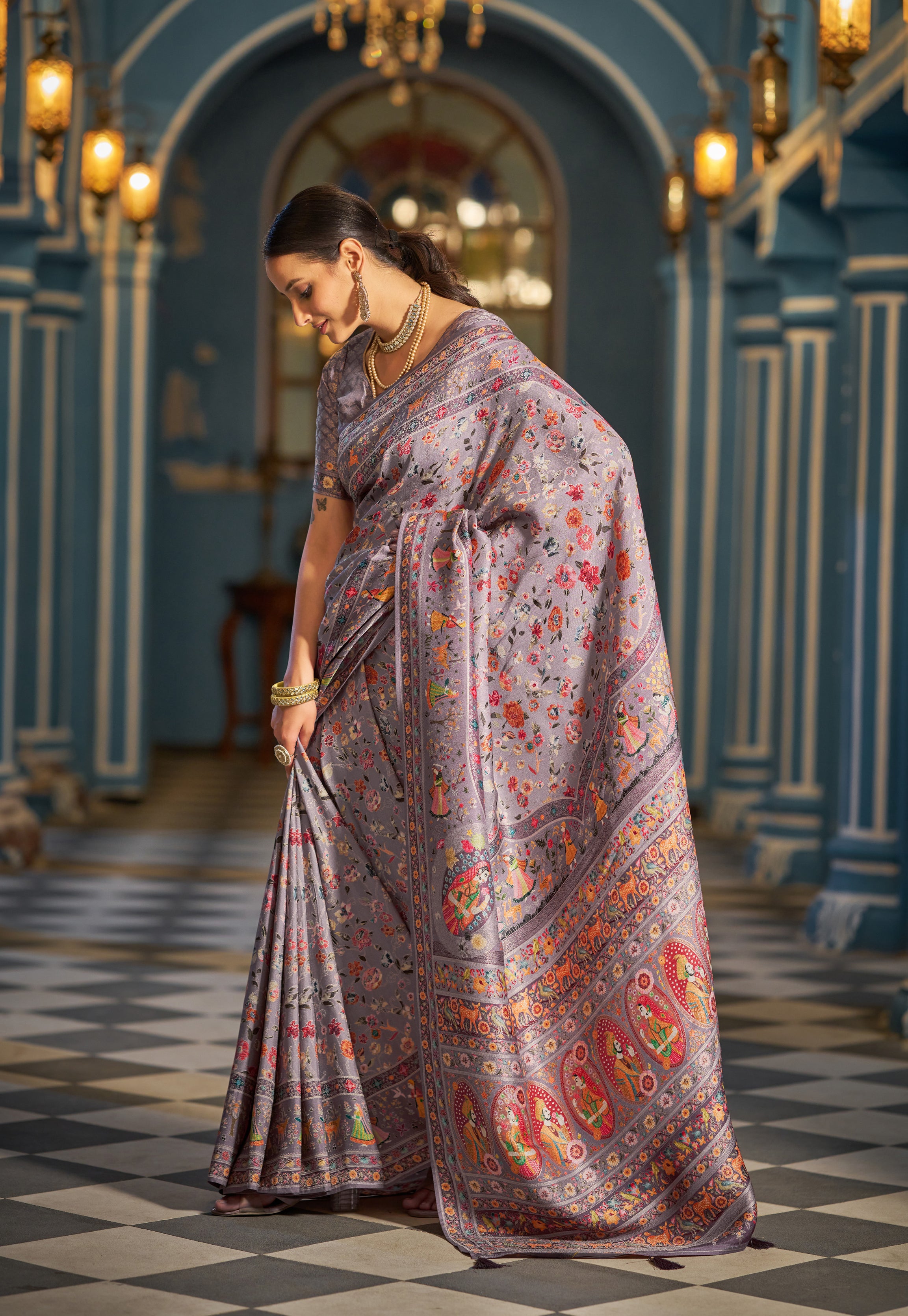 Classic Black Soft Silk Saree