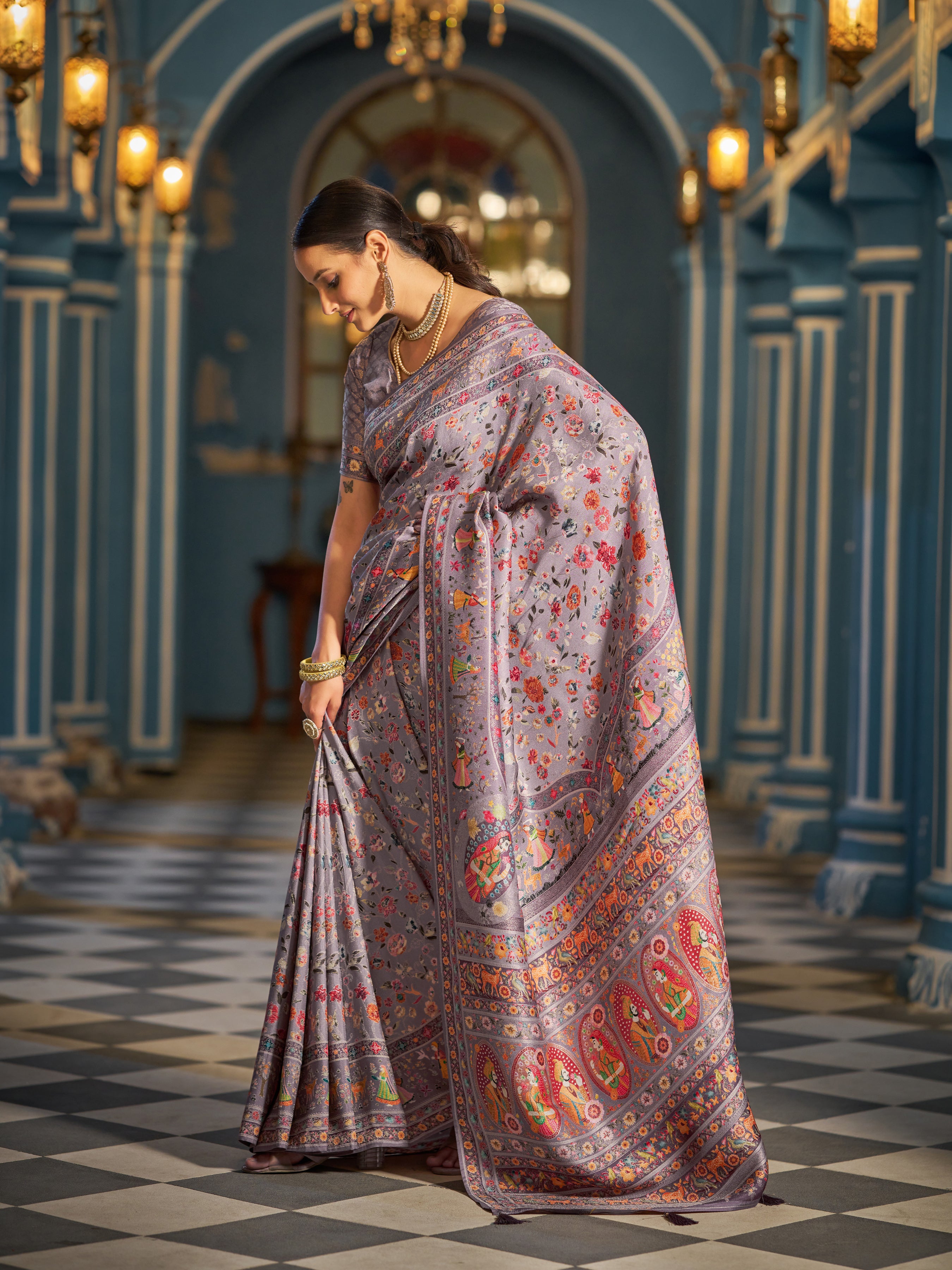 Classic Black Soft Silk Saree