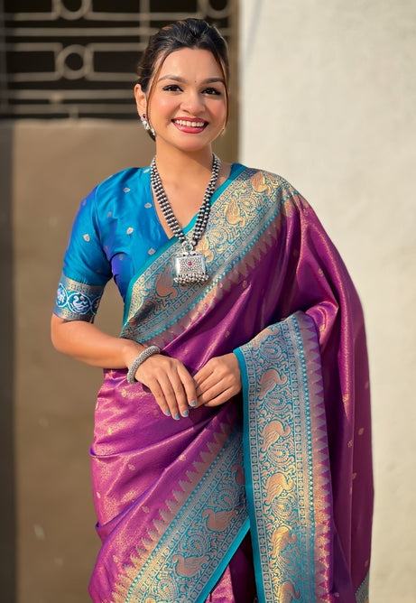 Rich Bengani Pure Tissue Saree