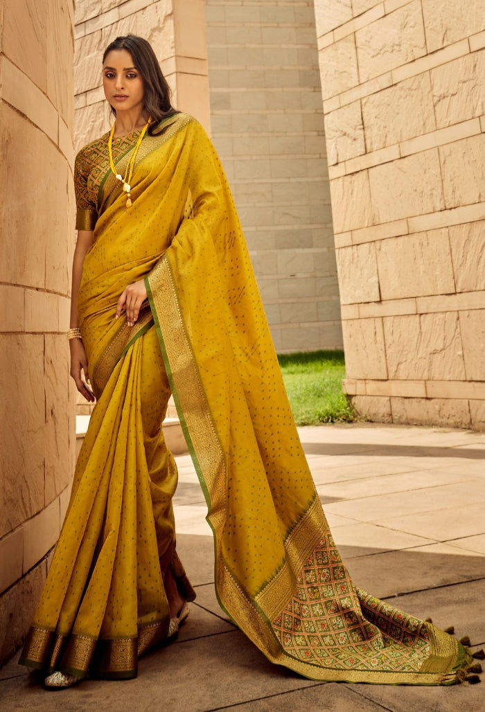 Sunshine Silks Handloom Silk Saree